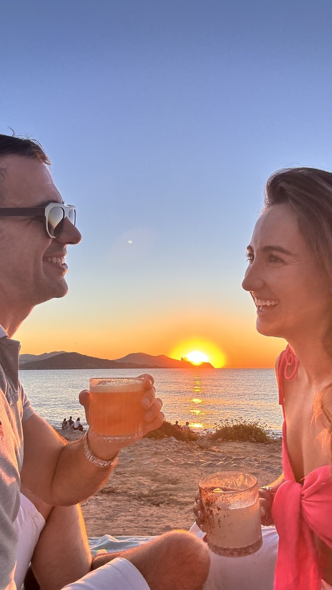 Sunset cocktails