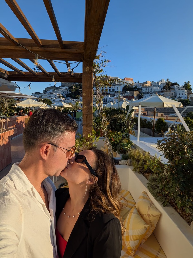 Rooftop kisses